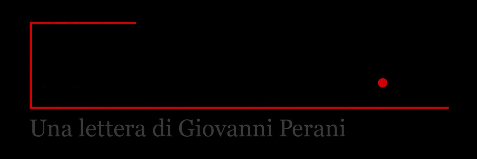 A margine — una lettera di Giovanni Perani
